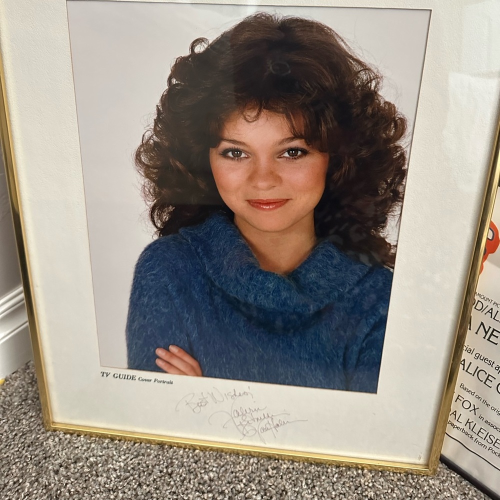 20x 16 Autographed by Valerie Bertinelli & Van Halen